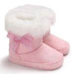 Amazon hot Winter snow warm EVA Sole 0-2 years baby Walking shoes infant booties