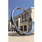 WONDERS Garden Decorative Metal Ring Sculpture 220cm 3D 2D Design