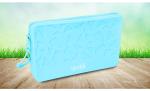 Small Square Silicone Waterproof Organizer Cosmetic Storage Bag Large Capacity