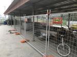 22.00kg Temporary Barrier Fencing / Construction Site Fencing Q235 Steel