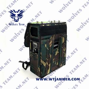 Quality Military VIP Protection Security Backpack Jammer High Power GPS WIFI5.8G Drone Signal Jammer wholesale