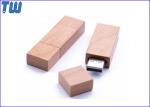 Slim Wooden Bamboo Brick 64GB Pendrive Stick Drive Natural Product