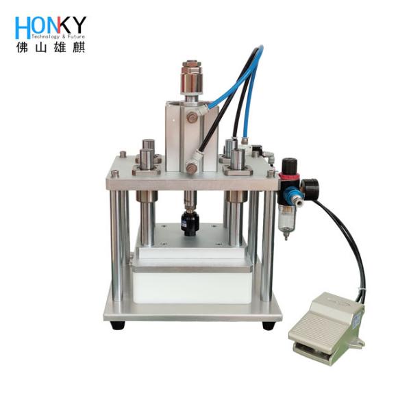 Cheap 1230*780*600mm 3600 BPH Bottle Cap Sealing Machine Desktop Type for sale