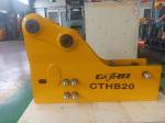 Q345B Excavator Post Driver Yakai CTHB20 Hydraulic Pile Hammer For 1.2-3ton