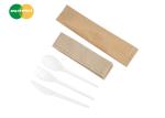 Food Grade Lightweight Disposable Wrapped Biodegradable Cutlery Knife
