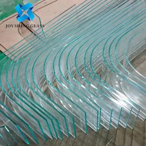 Quality 3/4 Inch Clear Bent Toughened Glass 19mm Curved Tempered Glass wholesale
