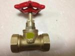 Forged Brass Gate Valves Wheel Hand 1/2 In - 2 In Female Thread Cut Off Valves