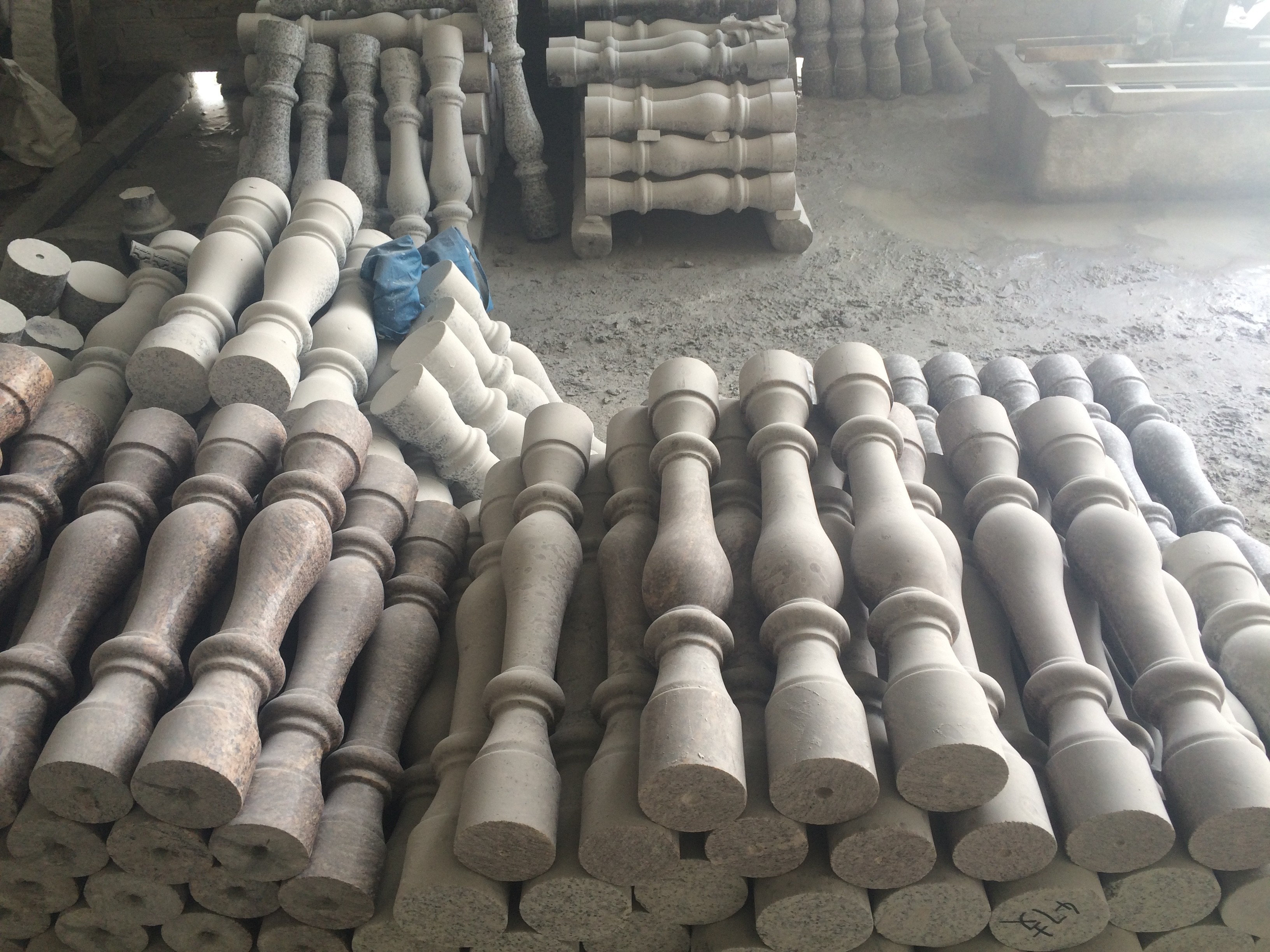 Two Pcs Baluster Cutting Machine For Pillar，column Base Column Caps，roadblock