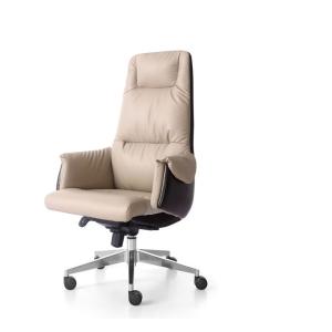 Quality Contemporary Aluminium Executive Leather Office Chair Ergonomic OEM wholesale