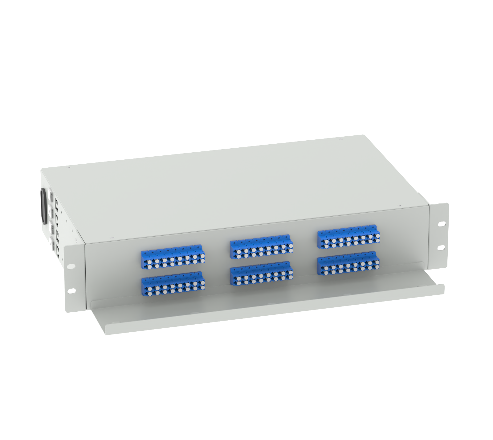 Sub Optic Distribution Frame 48 Ports 19 Inch LC UPC Patch Panel for Network FTTH Best