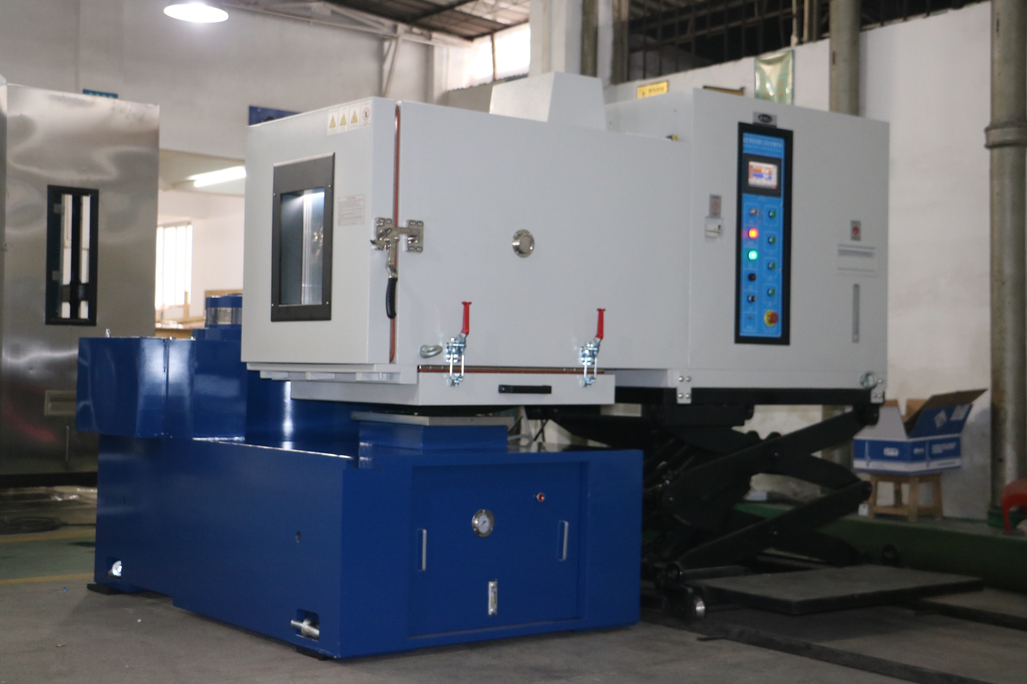 High Payload Vibration Test Table With Climatic Chamber For Automotive Parts