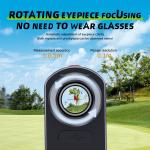 800m Professional Laser Distance Meter Golf Hunting Rangefinder Function High