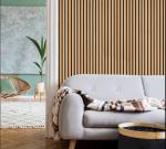 Wall Wood MDF PET Acoustic Panel Interior Decorative