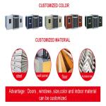 Steel Modern Modular Prefab Villa Camping Casas Shipping Prefabricated