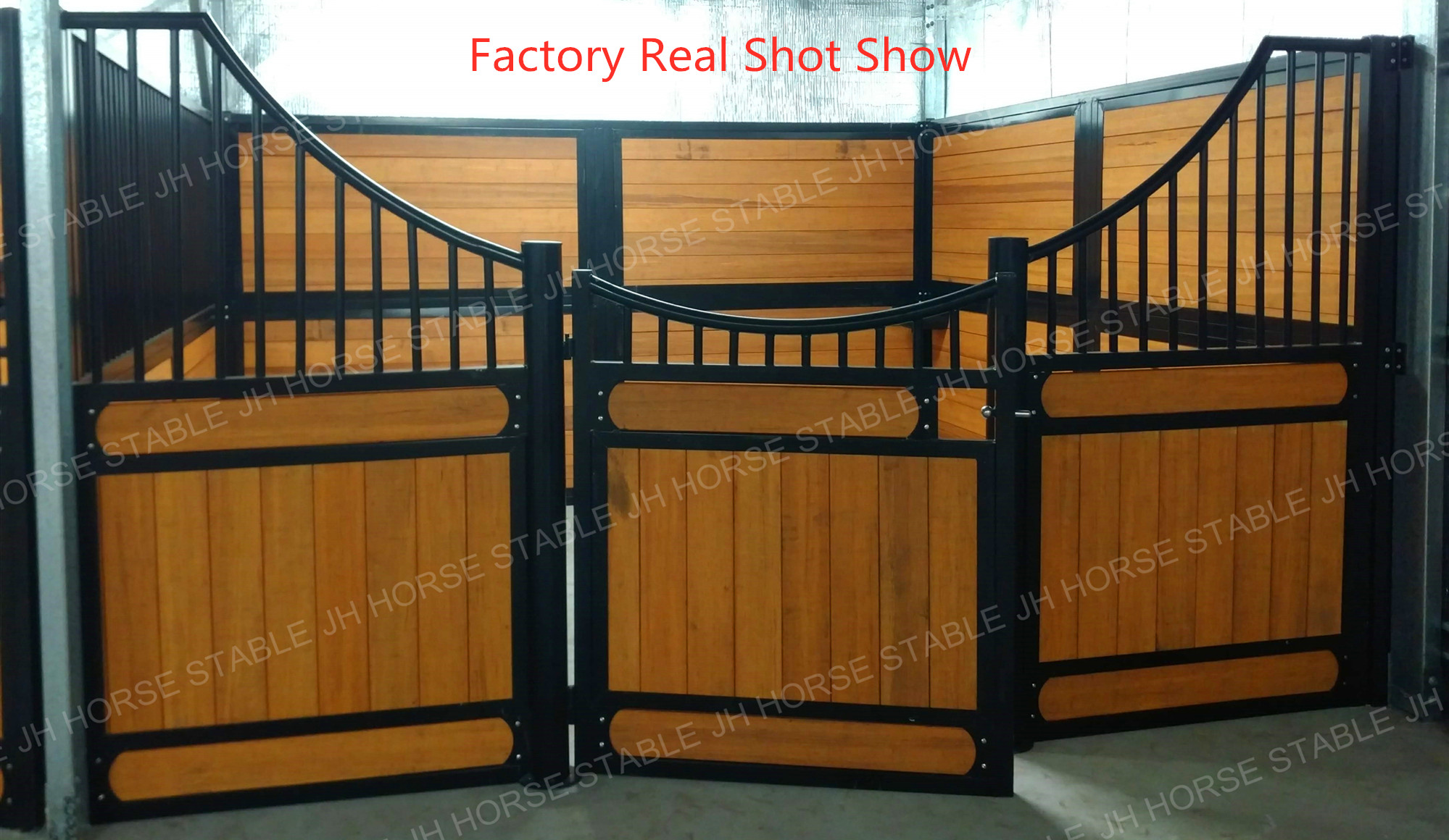 Standard Front Safety Galvanized Horse Stable Box And Stall Panel Long Life