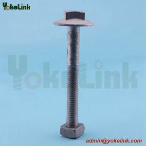 Quality 5/8'' brace bolt with hex nut for pole line hardware wholesale