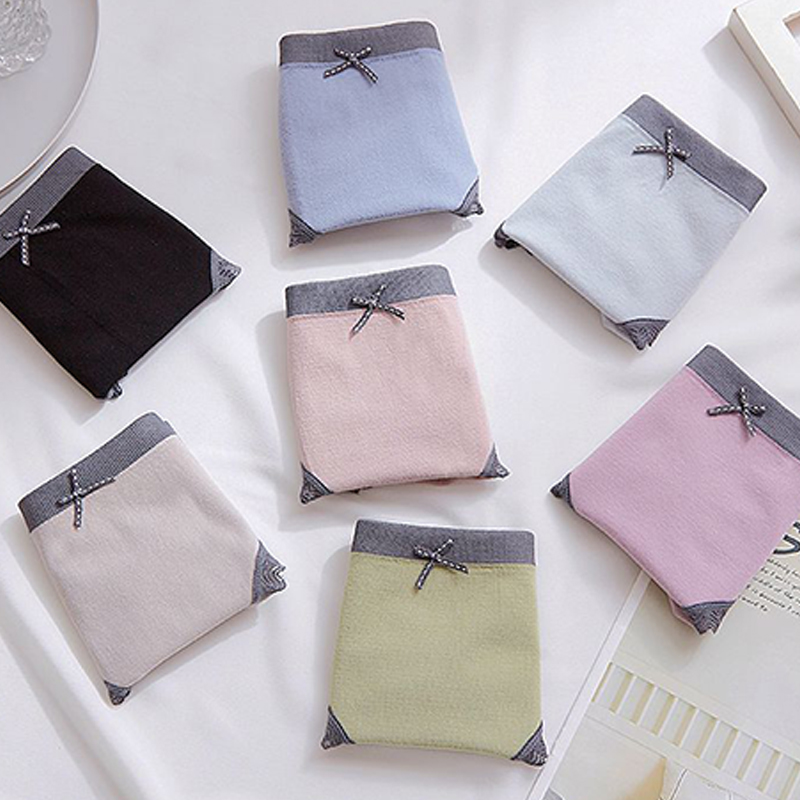 Hipster Seamless Cotton Panties Women Ecofriendly Midwaist Sustainable