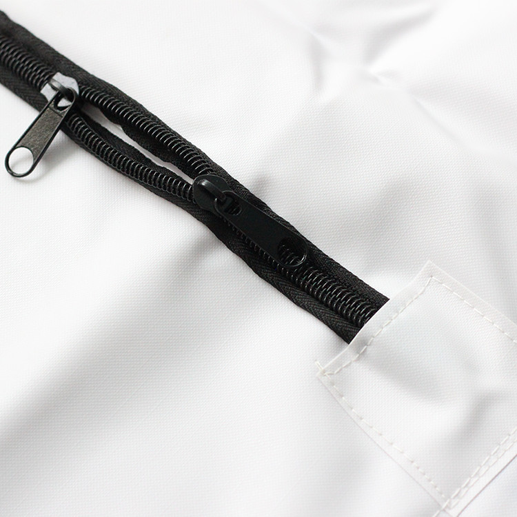 Inner Handles Mortuary Funeral Body Bag , U Zipper Body Bag For Corpse