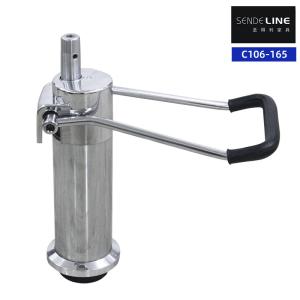 Quality 200kg Oil Pump Barber Chair Base Cast Iron Chrome Salon Chair Hydraulic Base wholesale