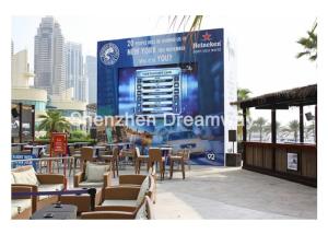 Quality Full Color 1R1G1B P10 Outdoor LED Screen Rental with OPTO / SILAN MBI5024 wholesale