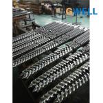 Conical Double Screw For Extruder Plasticized HV 1000 Auxiliary Facilities