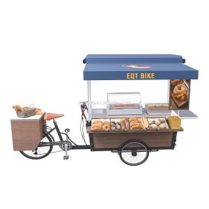 Quality Folding Worktable Hot Dog Street Vending Cart 300KG Load wholesale