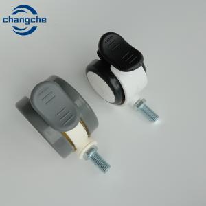 Quality Universal Rubber TPR Threaded Medical Caster Wheels 3in wholesale