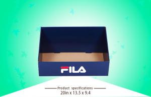 Quality Biodegradable PDQ Cardboard Tray Selling Shoes in Fashion Store wholesale