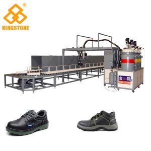 Quality 2 Years Gurantee PU Pouring Machine 1/2/3 Colors For Safety Shoes / Climbing Shoes wholesale