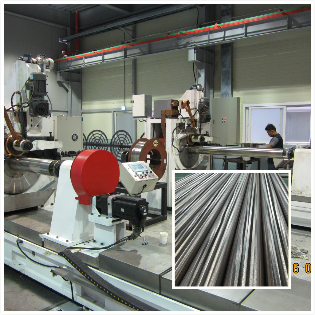0.01mm Precision Profile Wire Screen Welding Machine With NC Control System