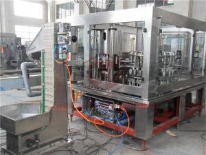 Quality 3 In 1 Automatic Glass Bottle Filling Machine Mango Puree Basil Seed Capping wholesale
