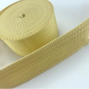 Quality Metallurgy Insulation Woven Aramid Tape Low Flexibility Fabric Cloth Belt wholesale