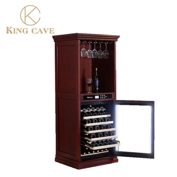 Hotel Restaurant Wine Liquor Display Bar Fridge Remote Control LED Kitchen Wine