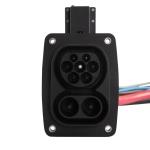EVCOME Ev Charger Connector CCS2 Socket (80A 125A 150A 200A ) Without Cable OEM