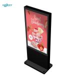 43 inch Black Windows Outdoor Fanless Vertical Digital Totem
