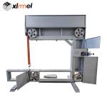 4-wheel vertical narrow knife cutter foam sponge cutting machine EVA EPE semi