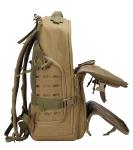 Polyester Lining Dragon Egg Tactical Backpack 35L PVC PU Coating