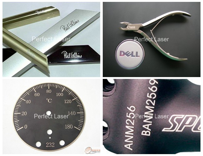 Stainless Steel , Carbon Steel Floor Type Fiber Laser Marking Machine Laser Printer