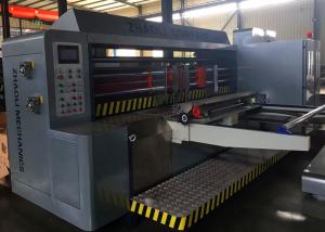 China Corrugated Carton Rotary Slotter Machine / Carton Box Machine With Fast Speed on sale