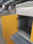 1500mm Laboratory Working Bench Side By Side Doors Two Drawers Chemical Lab