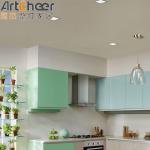 Modular Kitchen Cabinets with Laminated Bullnose Countertop Edging in Australian