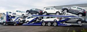 Quality 12 Tire Number 3 Axles 6-10 Cars Transport Semi Trailer with Double Deck Car Carrier wholesale
