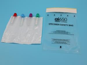 Quality Disposable Medical 4 Layer Specimen Bag 95kpa Ziplock Sealing Biohazard Specimen Transport Bags wholesale