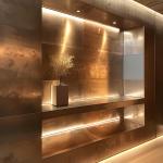 304 / 316 Sleek Stainless Steel Recessed Niche for Commercial Use