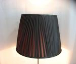 Hand Gather Pleated Lamp Shade For Table And Floor Lamps silk fabric