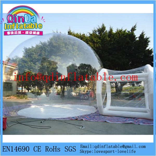 Hot sale brand new install convenient transparent inflatable bubble tent for