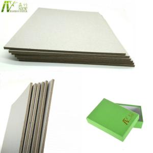 Quality Recycled / Waste Paper Pulp Laminated Gray Board For Box 1600gsm 2.51mm wholesale