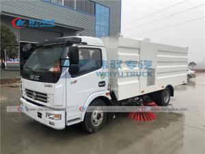 Quality Dongfeng 4X2 Left Hand Drive Vacuum Street Sweeper Truck wholesale