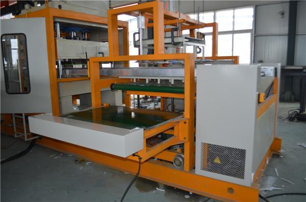 Water Cooling Disposable Lunch Box Making Machine / Thermocol Plate Making