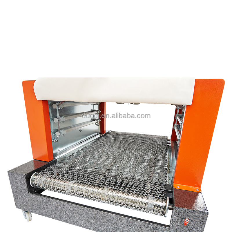 Speed Packaging Model E-CVT Plastic Film Shrink Wrapping Machine with Iron Net Conveyor